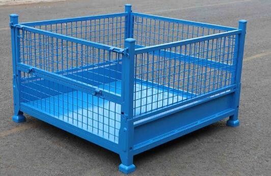Zinc Plated Wire Container Storage Cages 1200*1010*1200mm